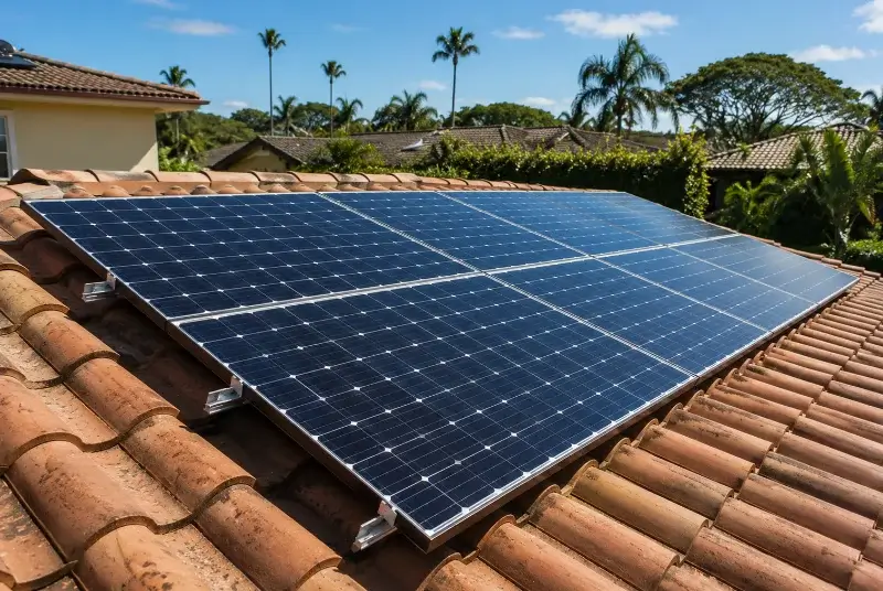 Installation de panneaux solaires à Louzy